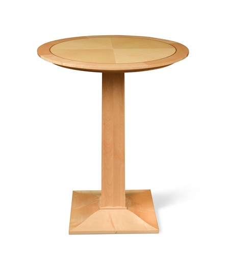 Lot 215 - David Linley, a sycamore circular pedestal table