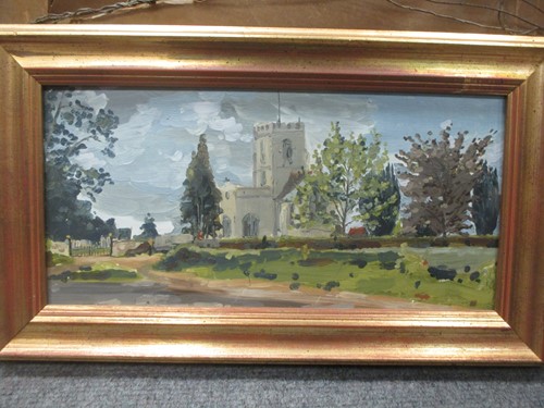 Lot 585 - Audrey Penn, Near Cley, Norfolk, watercolour...