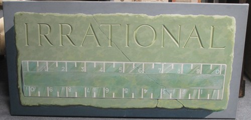 Lot 635 - Unsigned, 'Irrational', oil on canvas, 61 x...