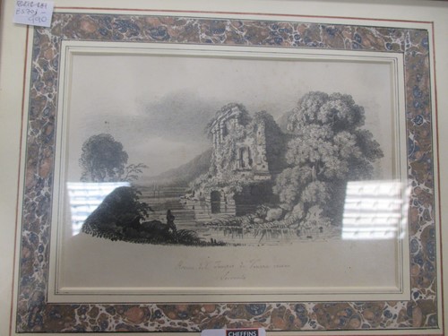 Lot 481 - 'P. Mainz', a pair of 19th century scenic...