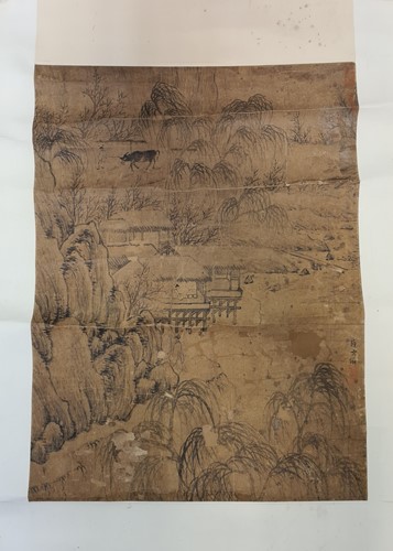 Lot 192 - A Chinese painting, perhaps late Ming/Qing...
