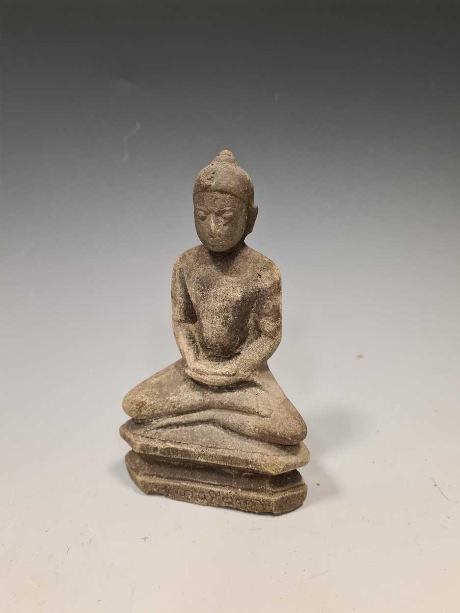 Lot 202 - A Chinese carved wood, lacquered and gilt...