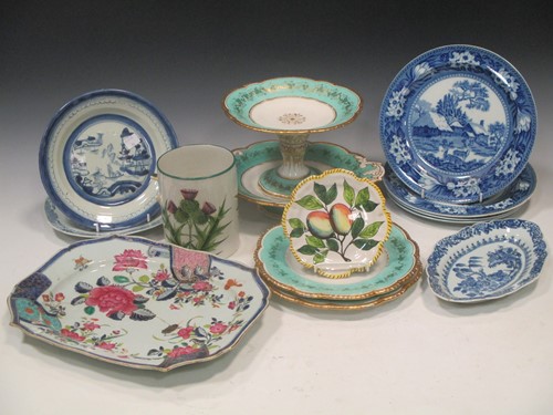 Lot 374 - A Weymss tankard (AF); various items of...