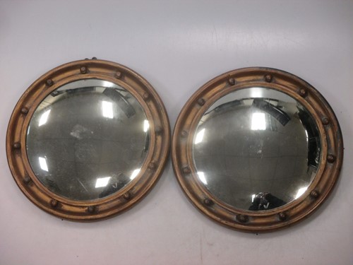 Lot 517 - A pair of Regency style miniature gilt wood...