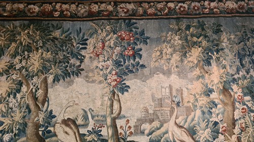 Lot 178 - A verdure tapestry, circa 1700