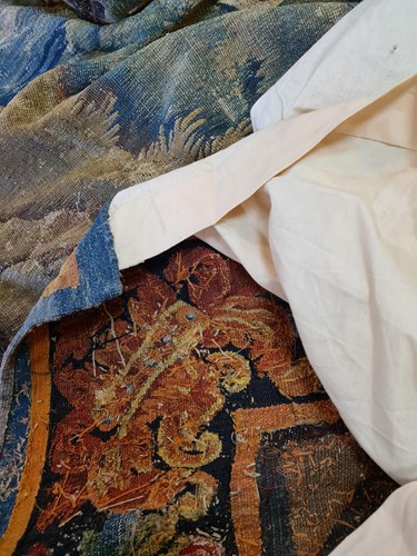 Lot 178 - A verdure tapestry, circa 1700