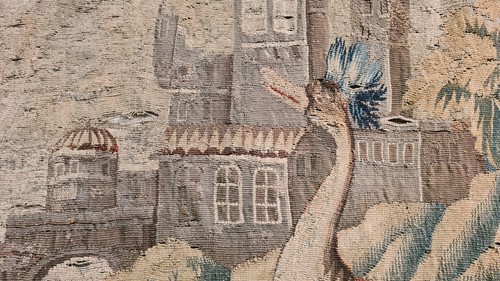 Lot 178 - A verdure tapestry, circa 1700