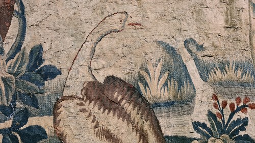 Lot 178 - A verdure tapestry, circa 1700
