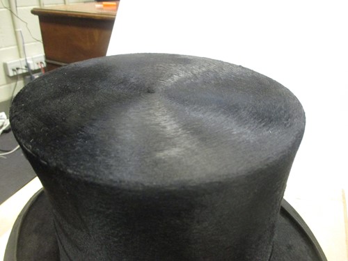Lot 363 - A silk top hat by Scott & Co, London