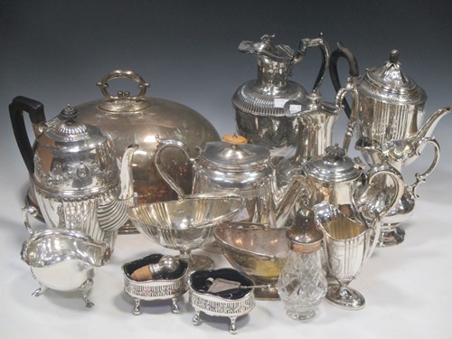Lot 470 - A large collection of electroplate flatware,...