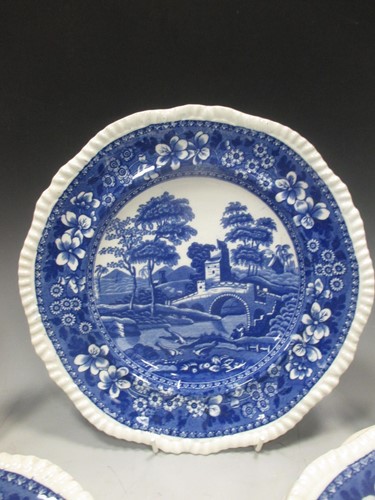 Lot 69 - A large Copeland Spode blue and white transfer...