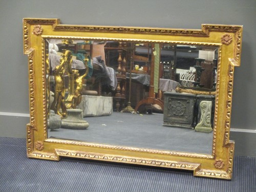Lot 470 - A George II style gilt 'kit Kat' style frame...