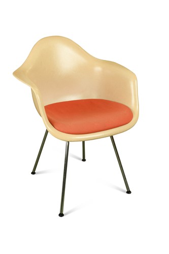 Lot 184 - Charles and Ray Eames for Herman Miller, a DAX chair