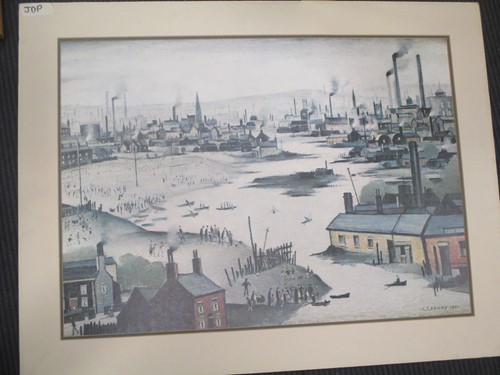 Lot 265 - After L S Lowry, colour print reproductions,...