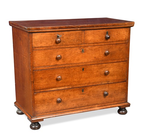 Lot 415 - A Victorian mahogany collector's chest