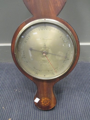Lot 145 - A Victorian mahogany and inlaid wheel...