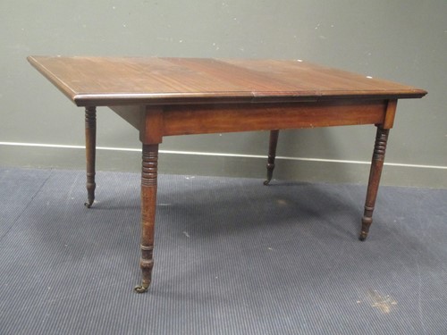Lot 537 - A late Victorian mahogany rectangular side...