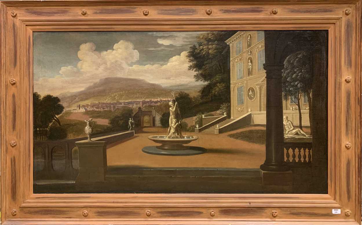 Lot 346 - Follower of Jan van der Heyden, View of a...