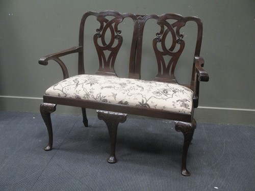 Lot 467 - An Edwardian George III style mahogany two...