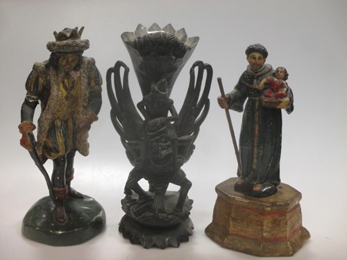Lot 58 - A Thespian figure of Richard II together with...