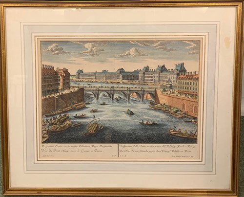 Lot 277 - Johan Balthasar Probst (1673-1748), Vue du...