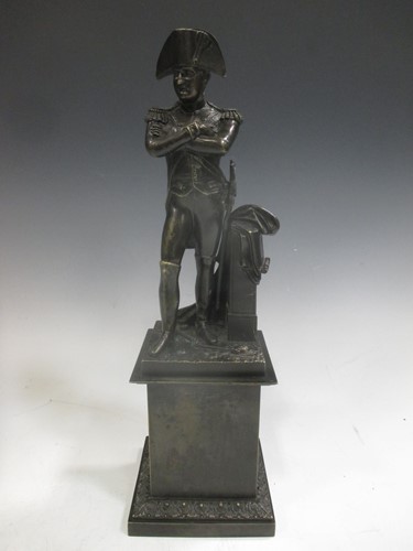 Lot 29 - An early 20th century bronze of Napoleon...