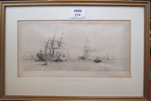 Lot 214 - William Lionel Wyllie, RA, RI, RE (1851-1931),...