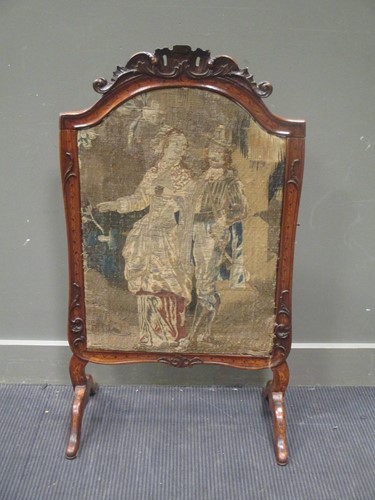 Lot 496 - A Late 18th century walnut Dutch floral...