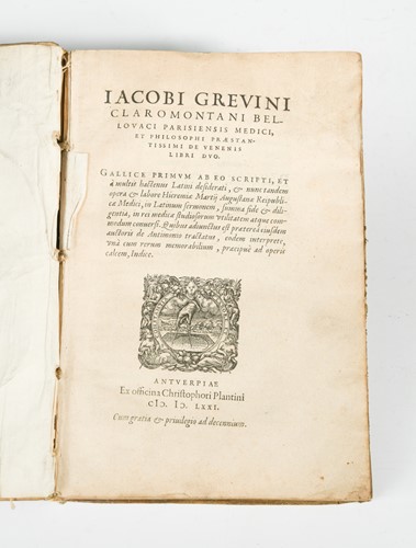 Lot 76 - GRÉVIN (Jacques)