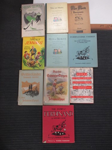 Lot 603 - Books, mainly childrens, including first...