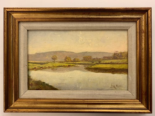 Lot 269 - Jose Weiss (1859-1919), Yorkshire landscape,...