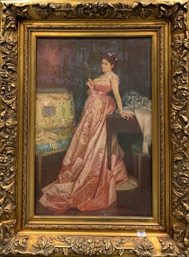 Lot 344 - After Auguste Toulmouche (French 1829-1890),...