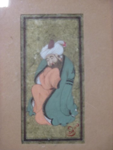 Lot 333 - A small signed woodcut by Ulla Frisch, another...