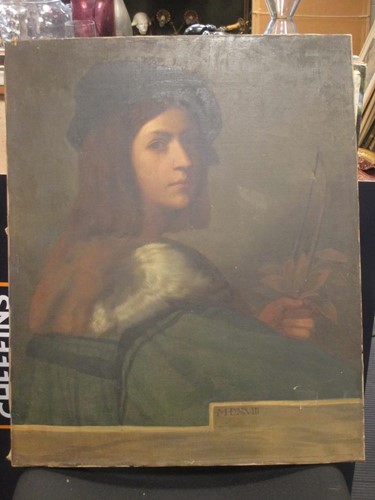 Lot 295 - After Sebastiano del Piombo, the Violinist,...