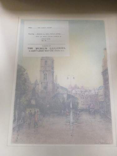 Lot 232 - A portfolio of signed London scenes by Tatton...