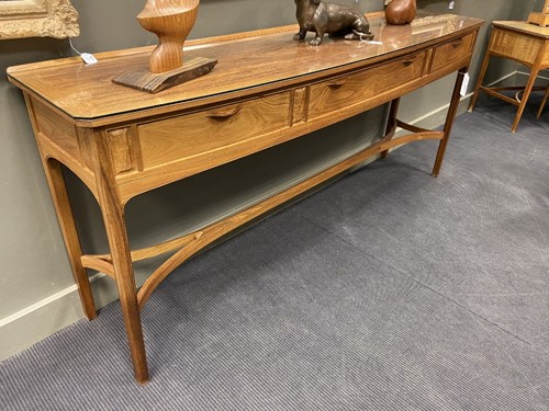 Lot 196 - Edward Barnsley, a large Indian rosewood sideboard or console table