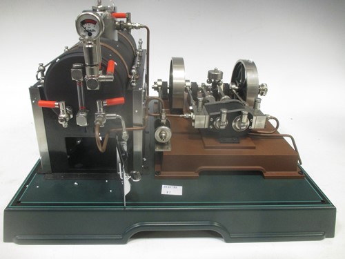 Lot 134 - A Marklin steam model (boxed)