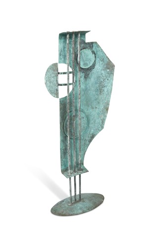Lot 51 - William Black (British, 20th century), Upright Form, 1966