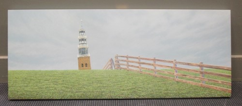 Lot 232 - Contemporary School A clock tower oil on panel...