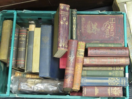 Lot 608 - A collection of books, reference, history,...