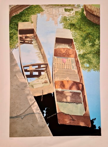 Lot 46 - A folio of 15 prints of views of British locations