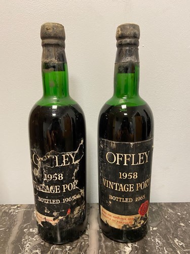 Lot 469 - Offley's vintage port 1958, bottled 1965