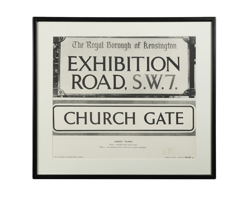 Lot 93 - Council of Industrial Design, eight framed photographic prints from the Design Folios