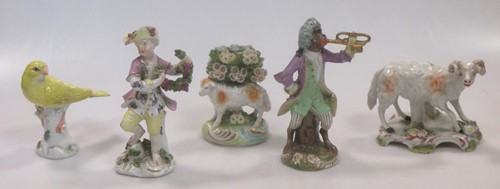 Lot 3 - A 19th century Vienna porcelain figure of a...