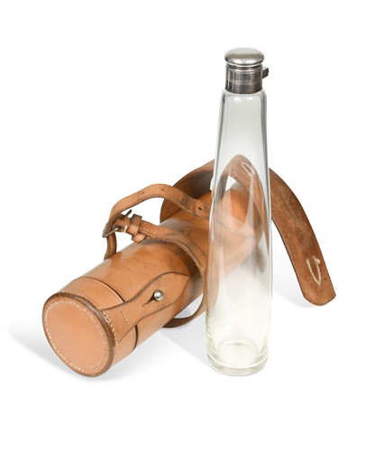 Lot 164 - A conical hunting flask by James Dixon and...