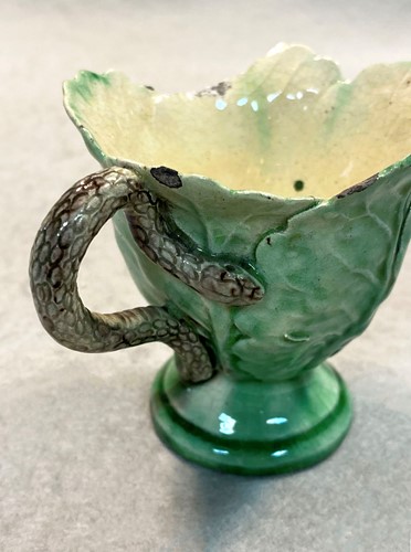 Lot 208 - A Jose Cunha Portuguese Palissy part tea service