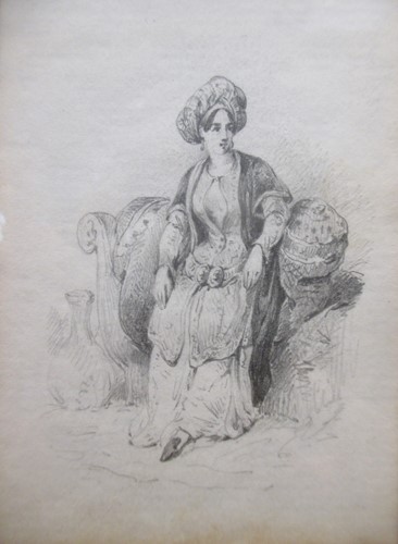 Lot 272 - Myles Birket Foster, c.1880, Study of a Middle...