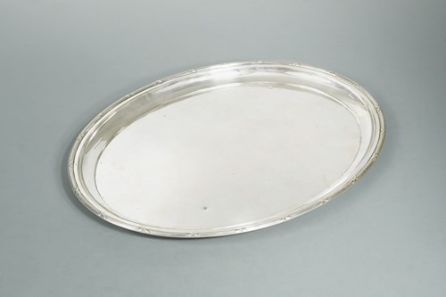 Lot 372 - An early 20th century Austrian metalwares silver platter