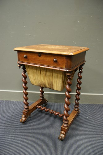 Lot 332 - A 19th century mahogany and marquetry inlaid...