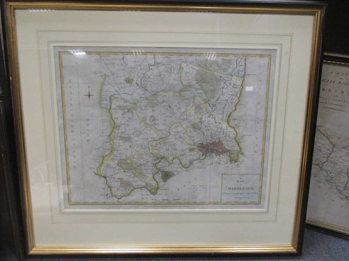 Lot 291 - A map of Middlesex 1787